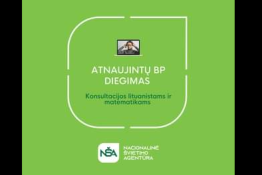 Lapkritį suplanuotos net 73 tikslinės konsultacijos lietuvių kalbos ir literatūros bei matematikos mokytojams