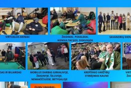Raseinių rajono švietimo pagalbos tarnybos Atviras jaunimo centras. 2022 m. gruodžio mėnesio apžvalga.